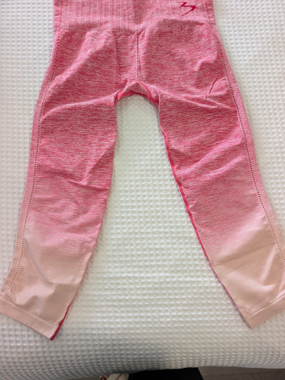 Beachbody Pink Ombre Capri Leggings